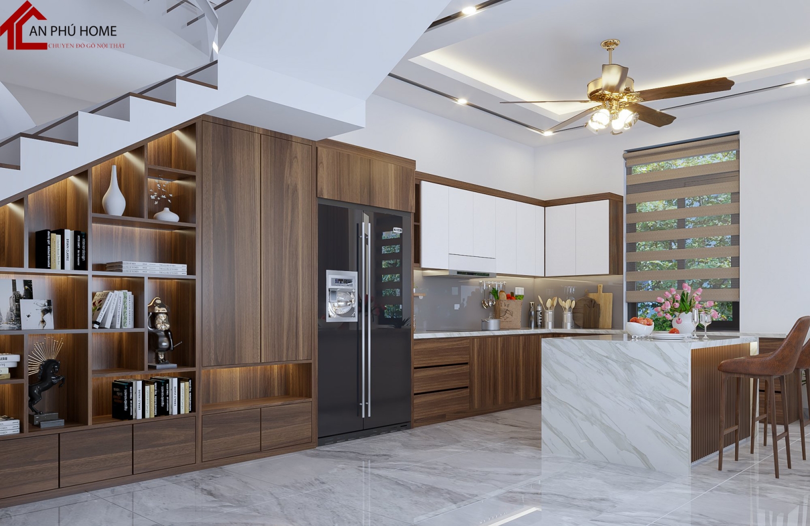 thi công tủ bếp tọn gói tại tphcm